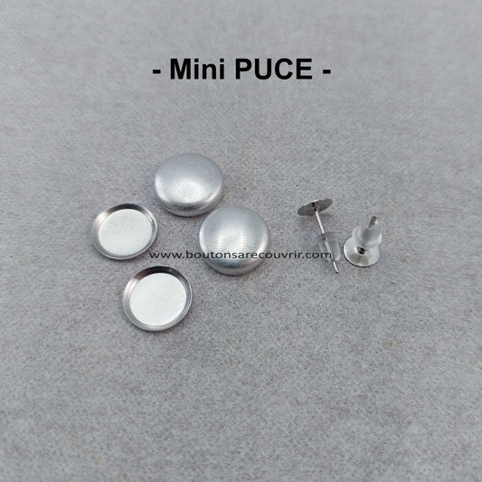 Mini PUCE | Boucles d'oreilles à recouvrir