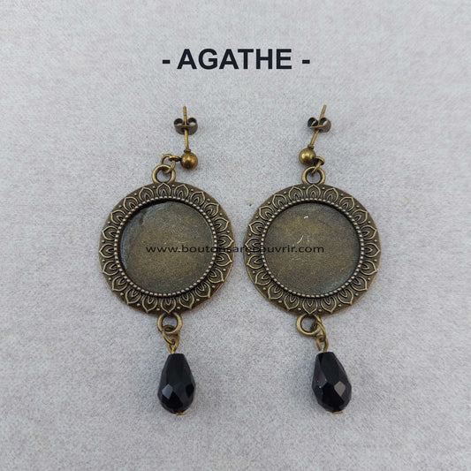 AGATHE | Boucles d'oreilles à recouvrir