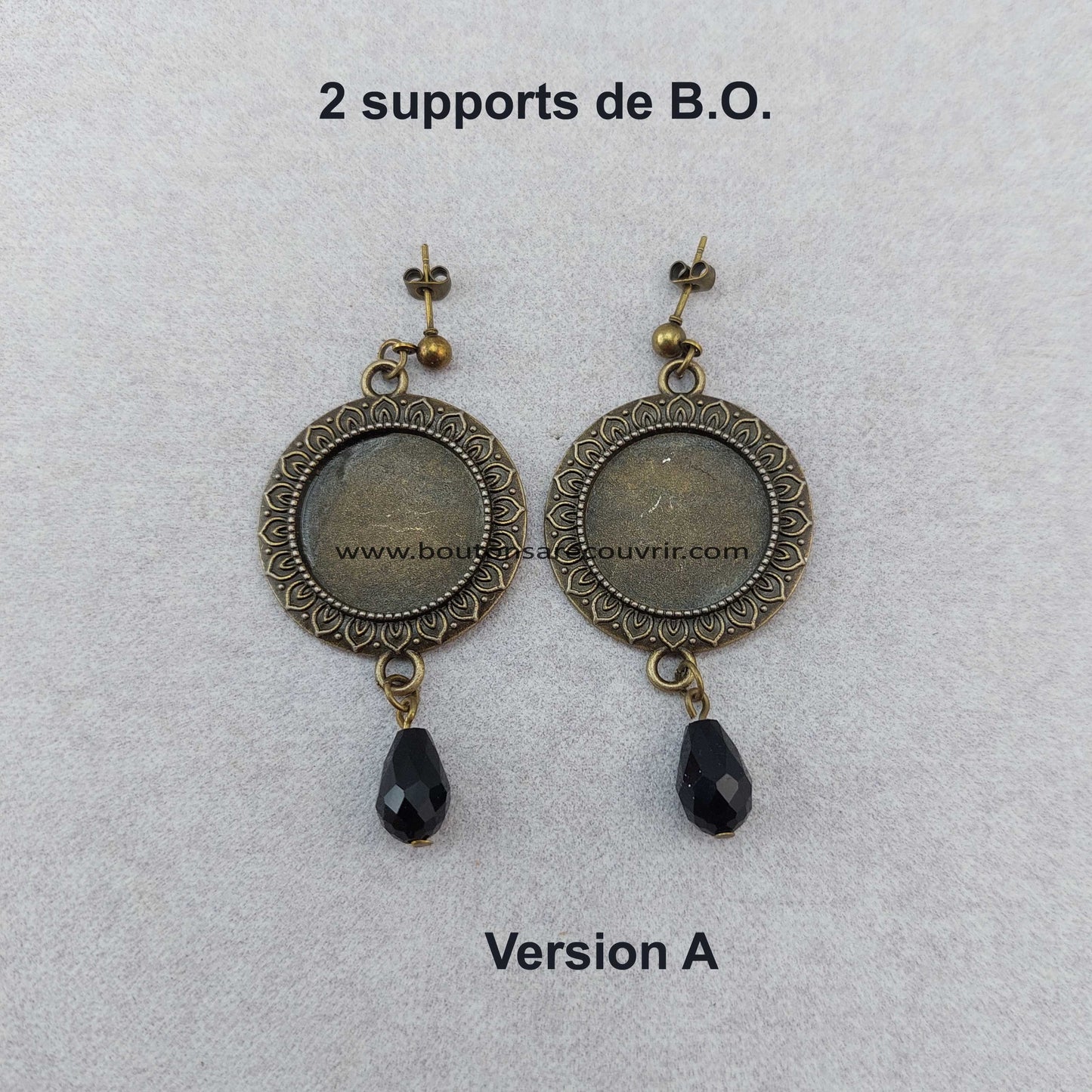 AGATHE | Boucles d'oreilles à recouvrir
