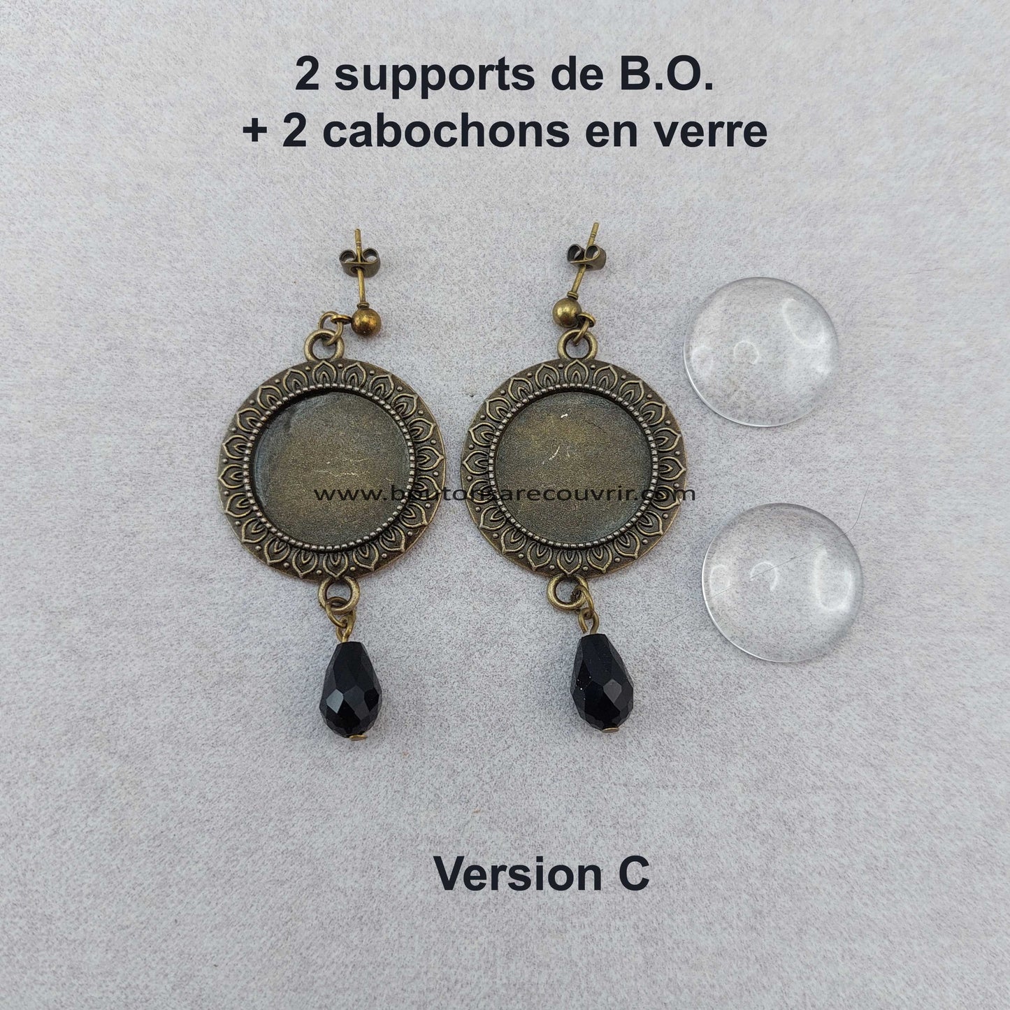 AGATHE | Boucles d'oreilles à recouvrir