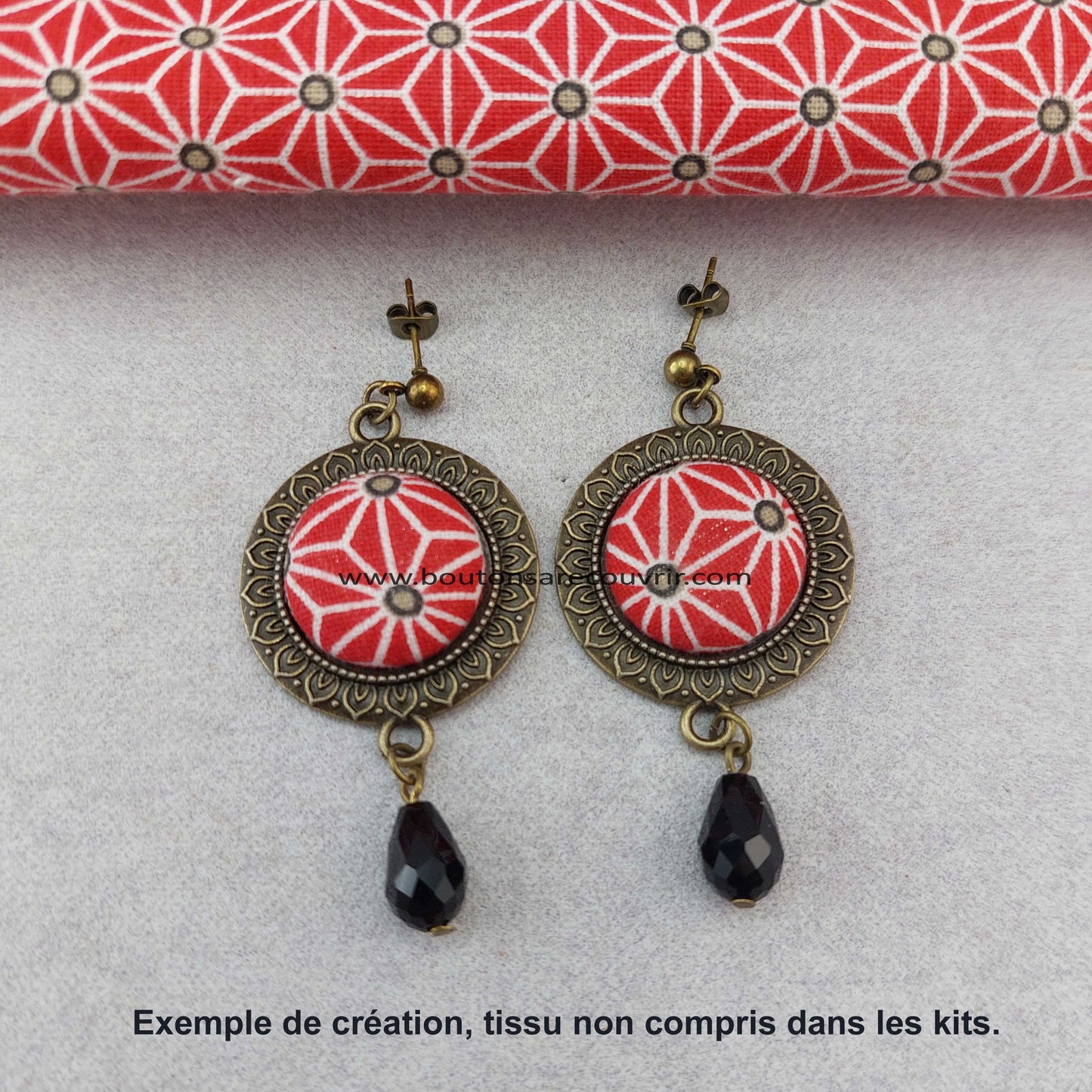 AGATHE | Boucles d'oreilles à recouvrir