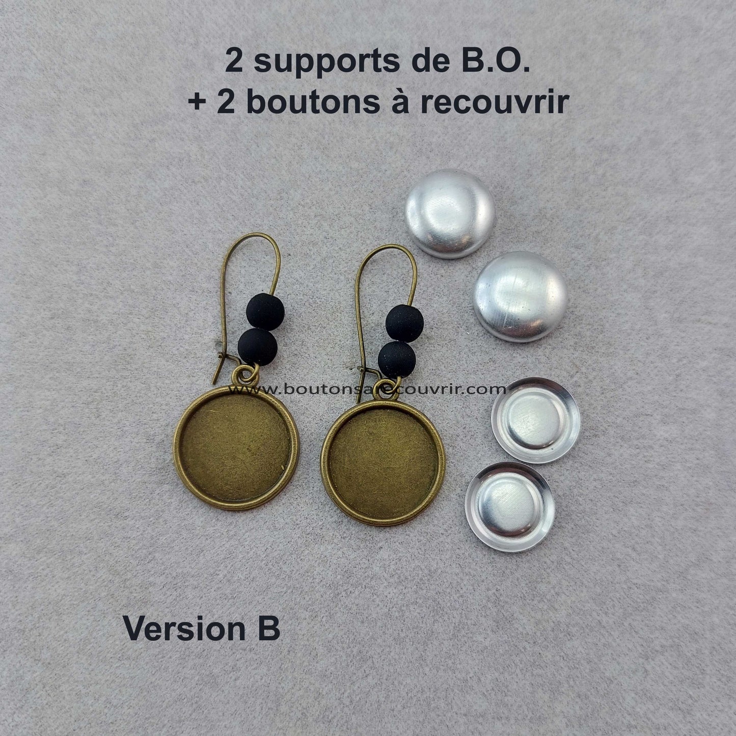 AVLA | Boucles oreilles à recouvrir
