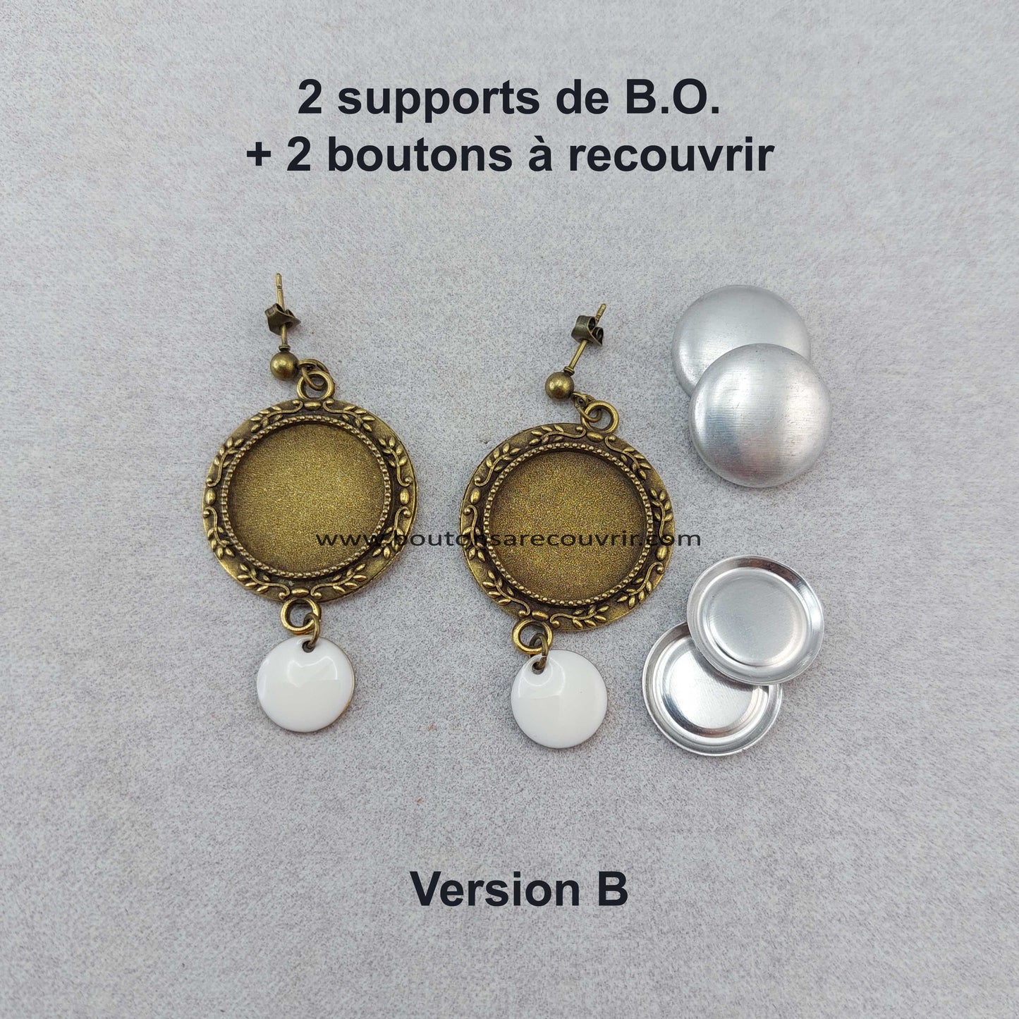KAYA | Boucles d'oreilles à recouvrir