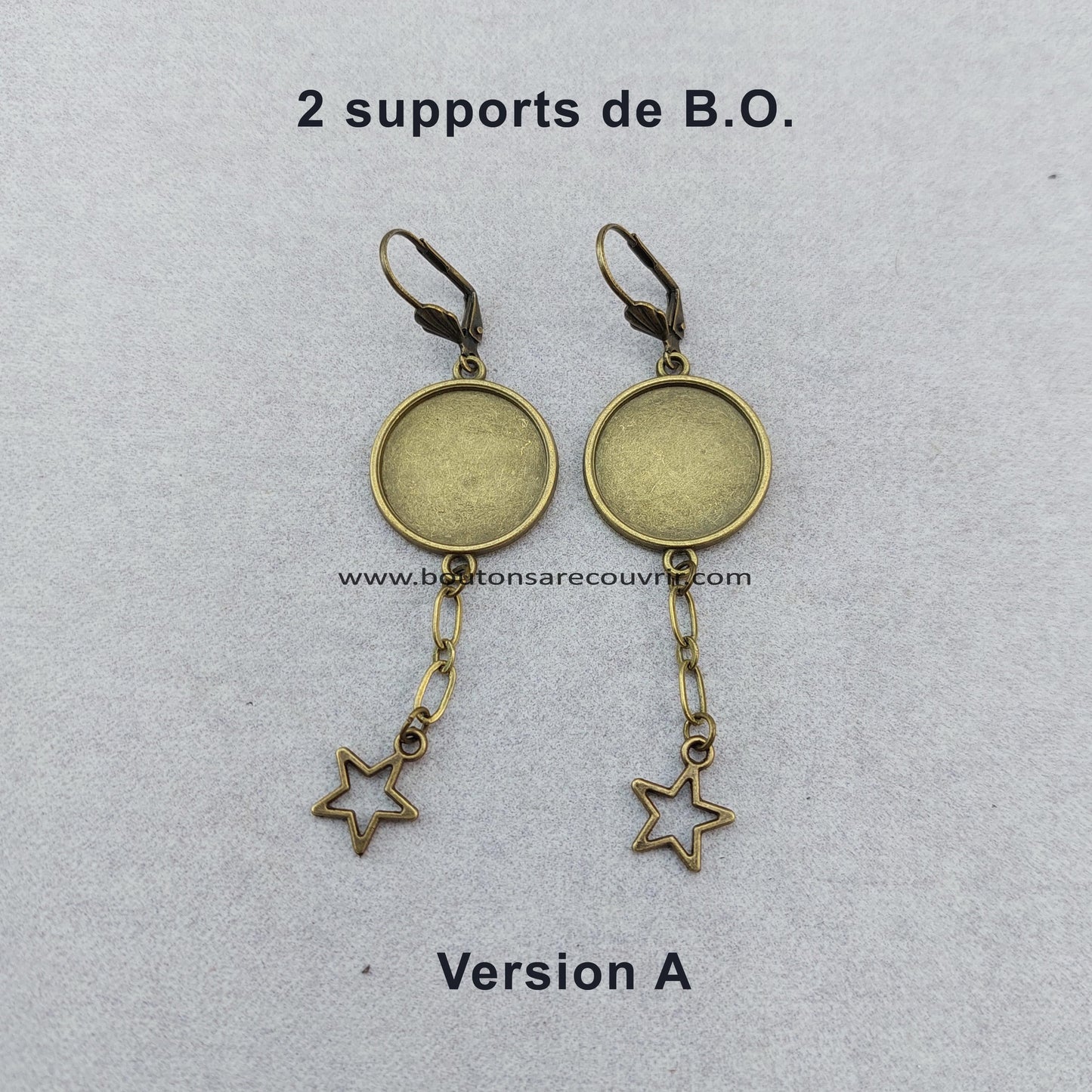 STELLA | Boucles d'oreilles à recouvrir
