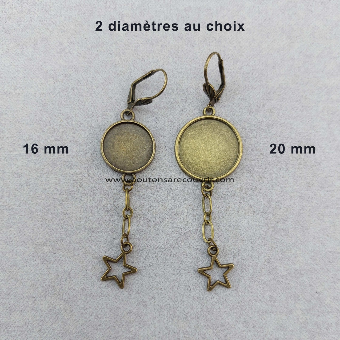 STELLA | Boucles d'oreilles à recouvrir