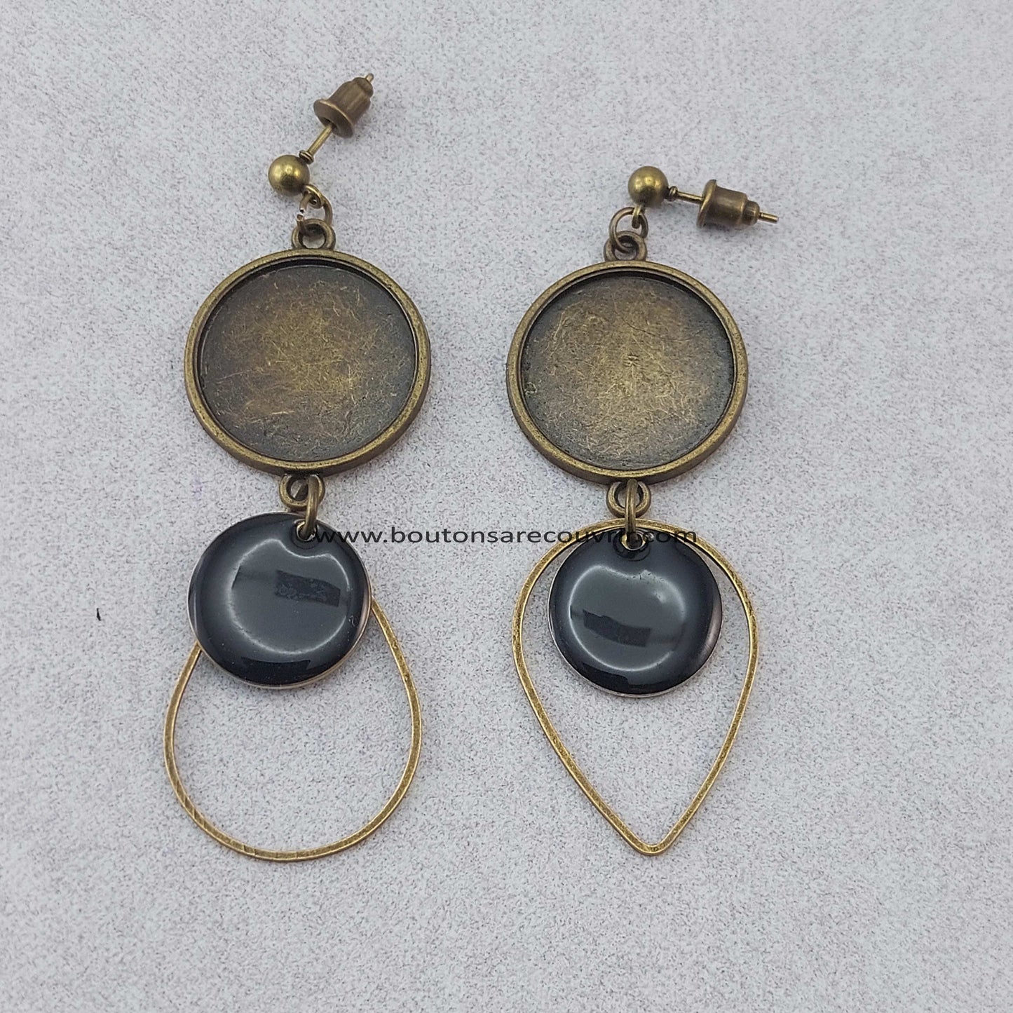 GYAN - Boucles oreilles à recouvrir