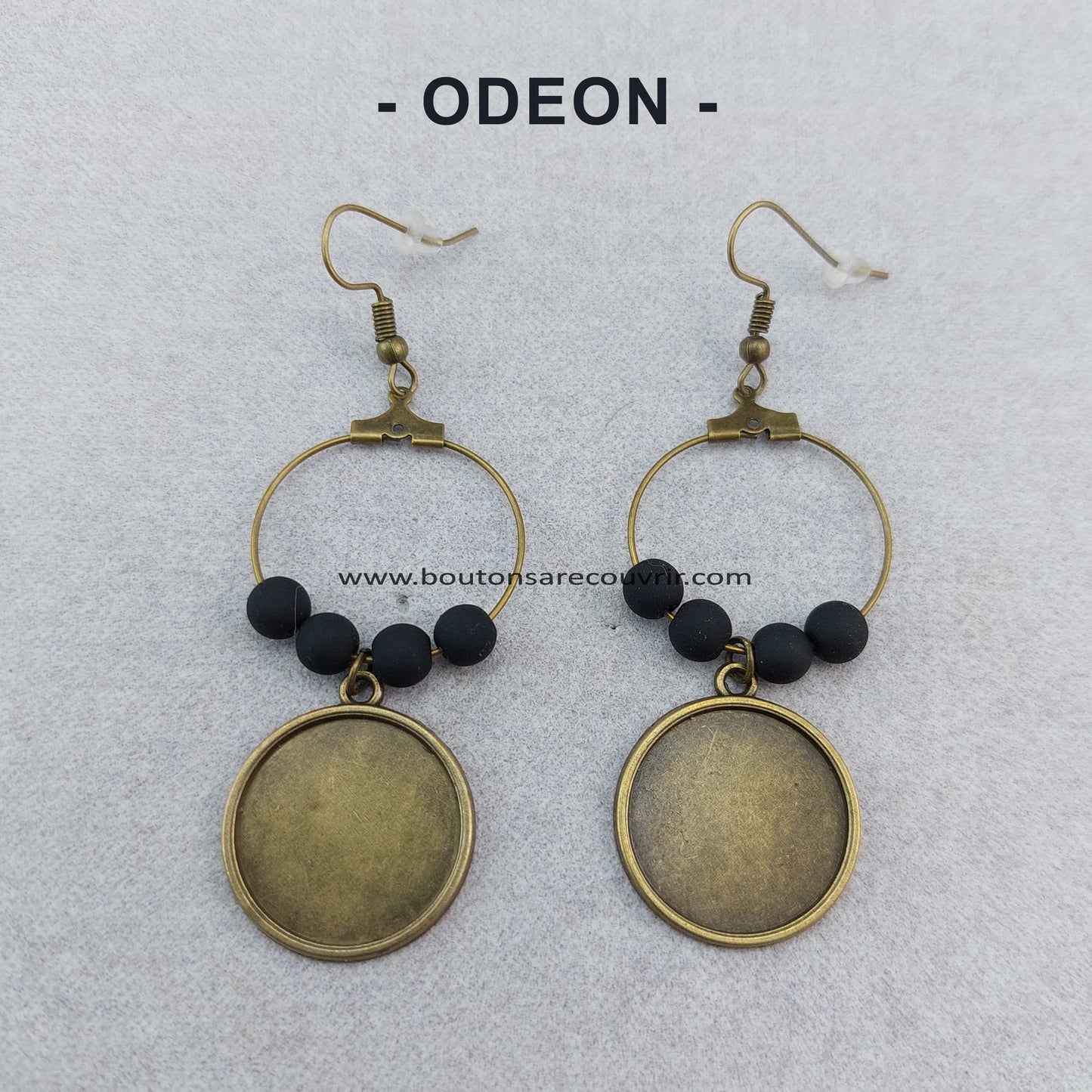 ODEON | Boucles d'oreilles à recouvrir