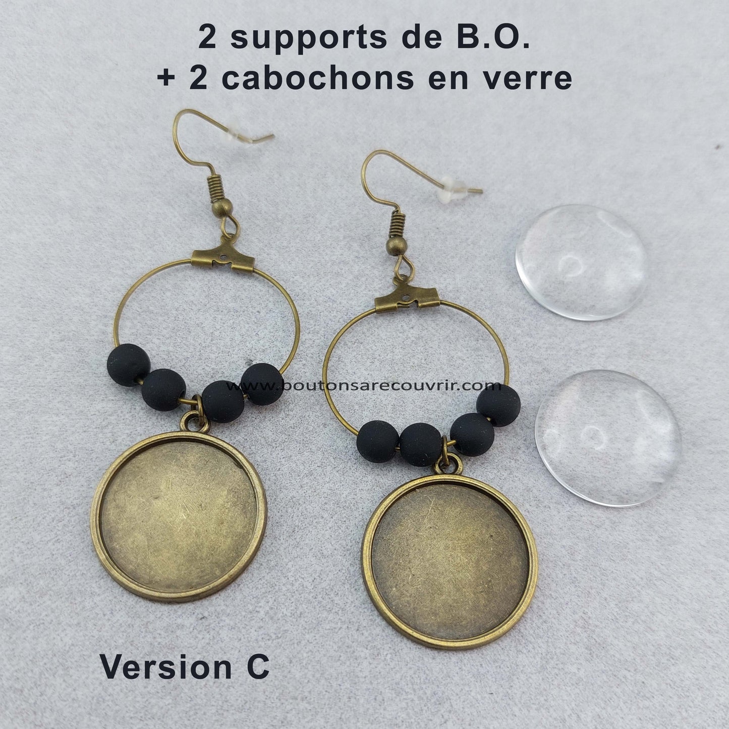 ODEON | Boucles d'oreilles à recouvrir