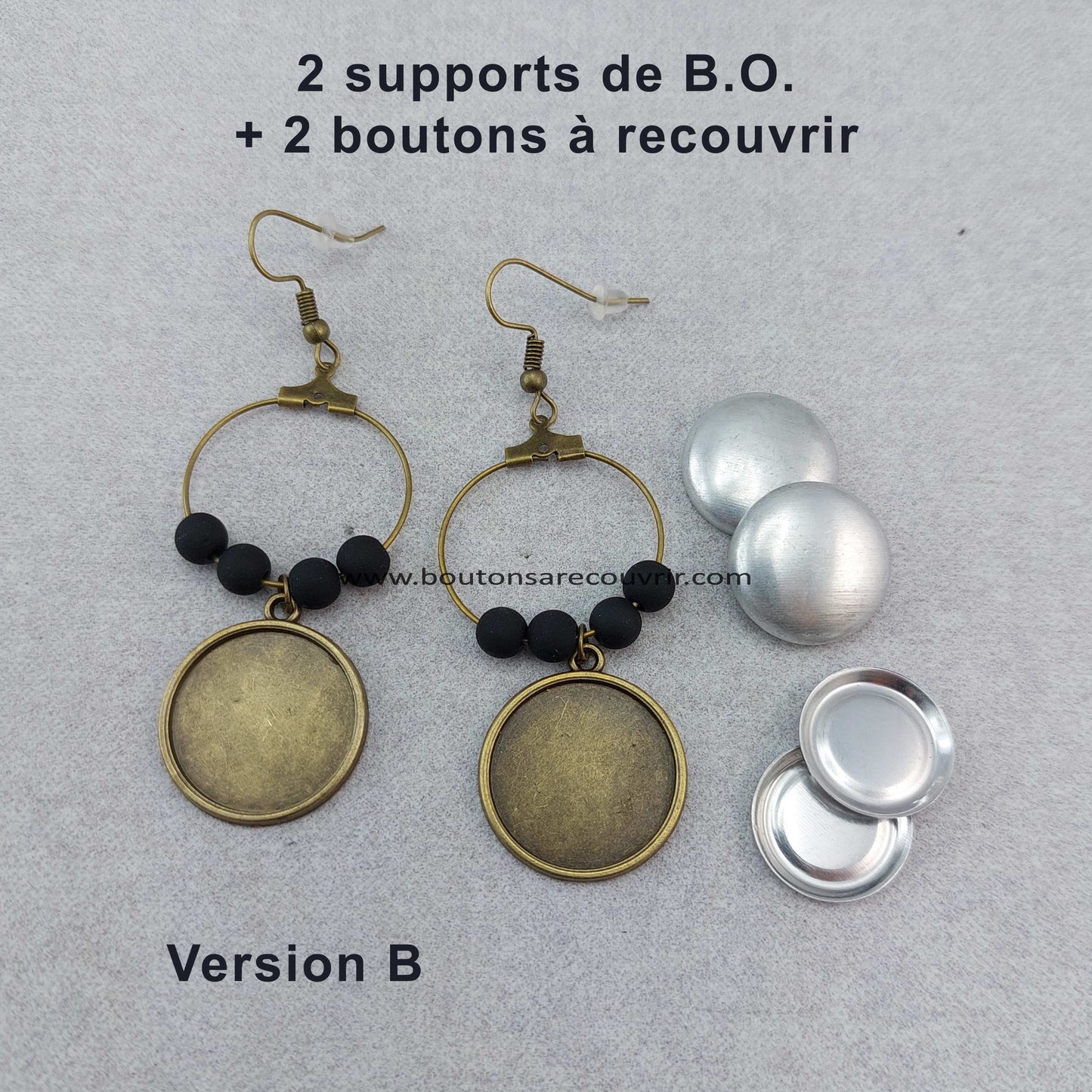 ODEON | Boucles d'oreilles à recouvrir