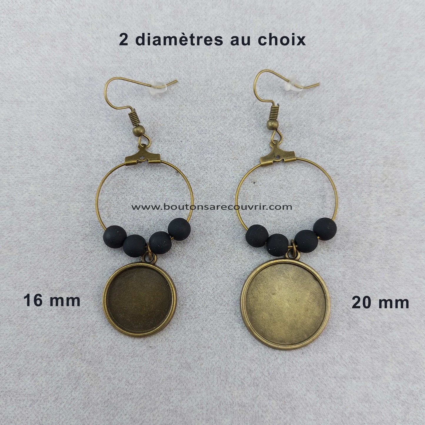 ODEON | Boucles d'oreilles à recouvrir