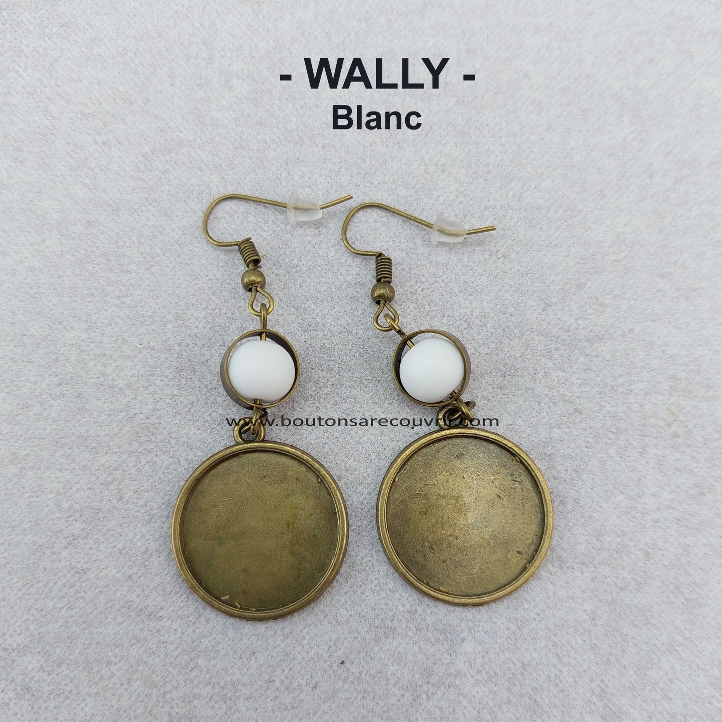 WALLY | Boucles d'oreilles à recouvrir