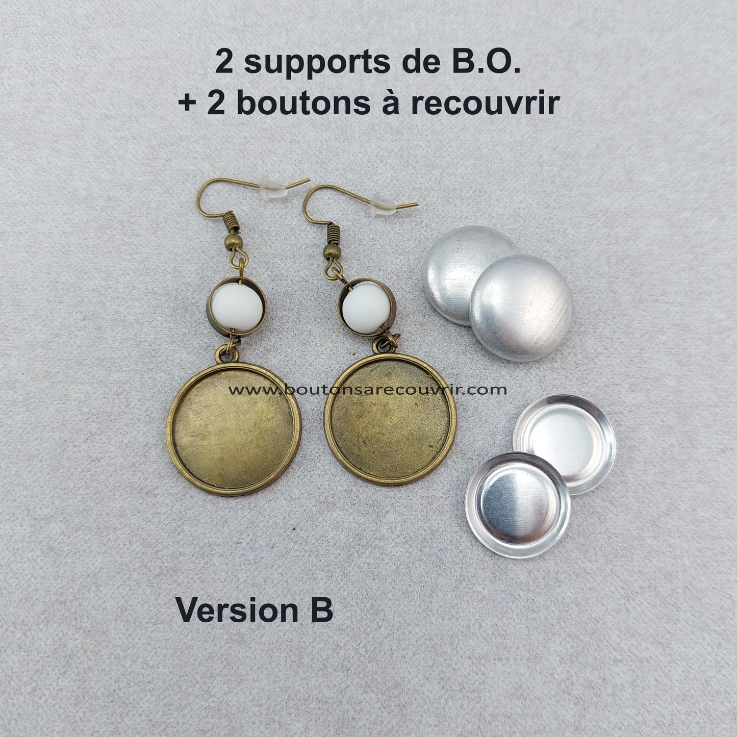 WALLY | Boucles d'oreilles à recouvrir