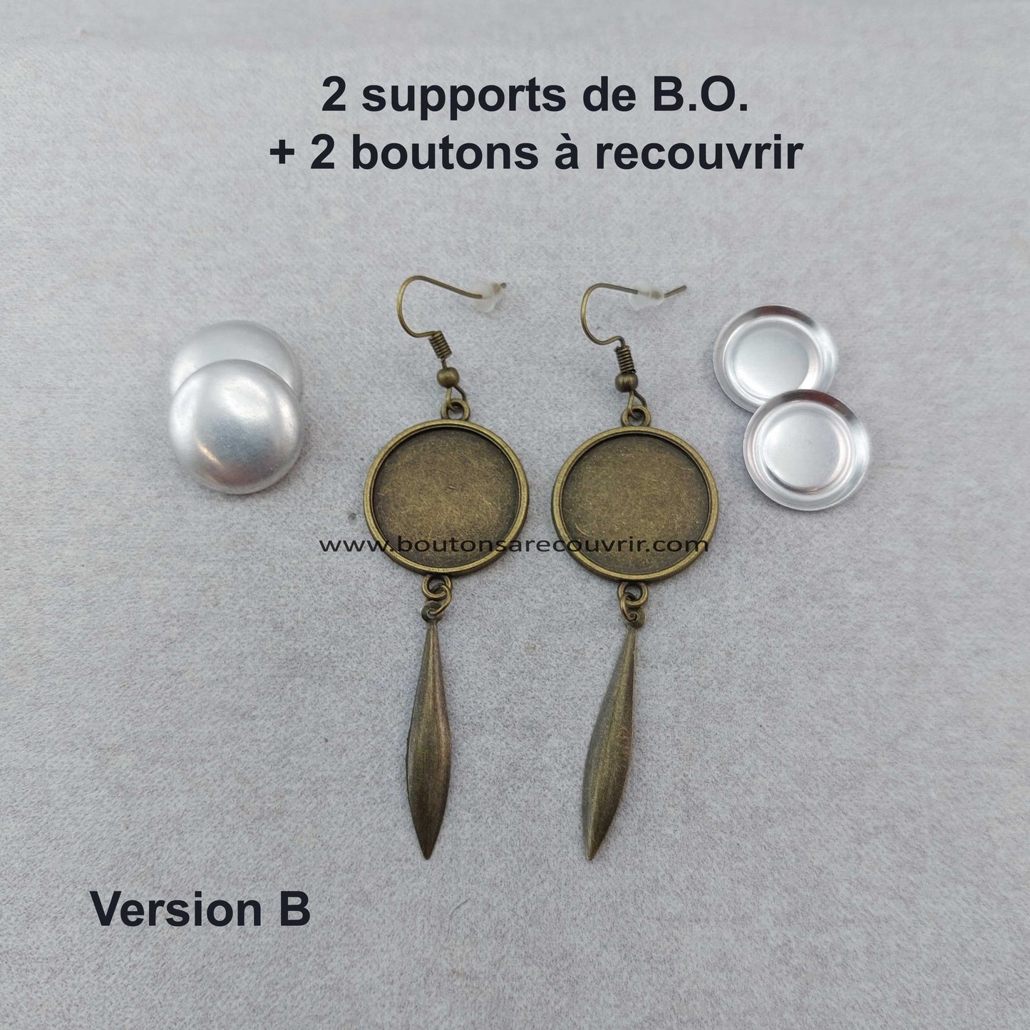 ADRYA | Boucles d'oreilles à recouvrir
