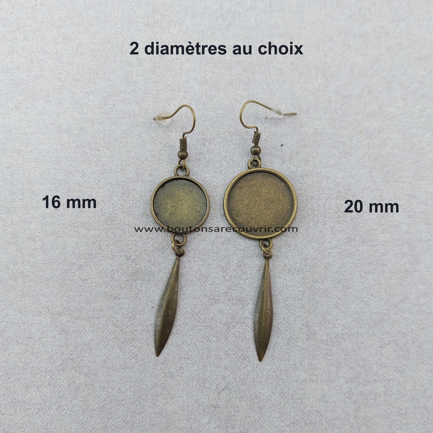 ADRYA | Boucles d'oreilles à recouvrir