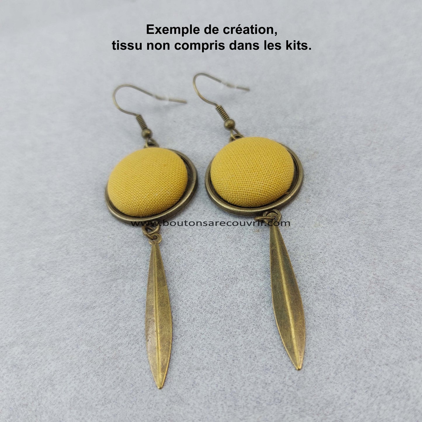 IZYA | Boucles d'oreilles à recouvrir