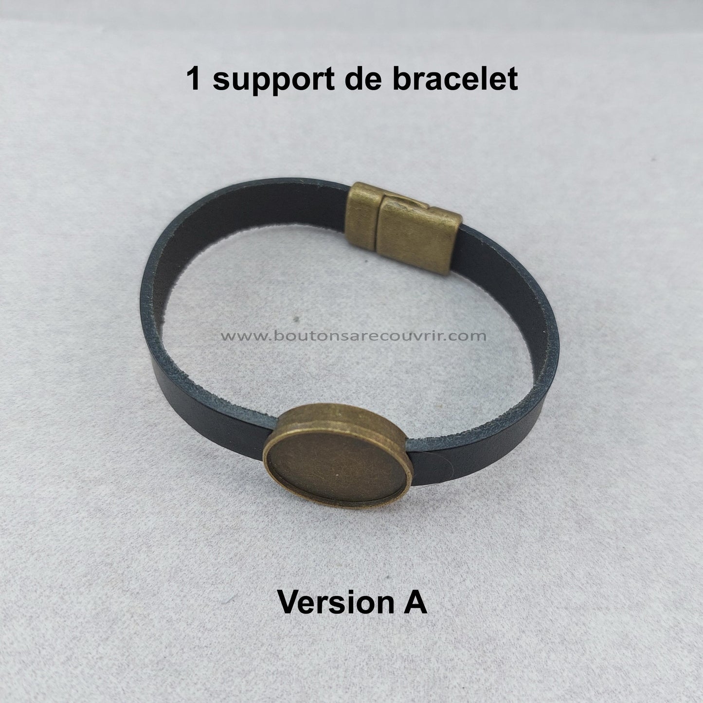 CUIR | Bracelet cuir NOIR