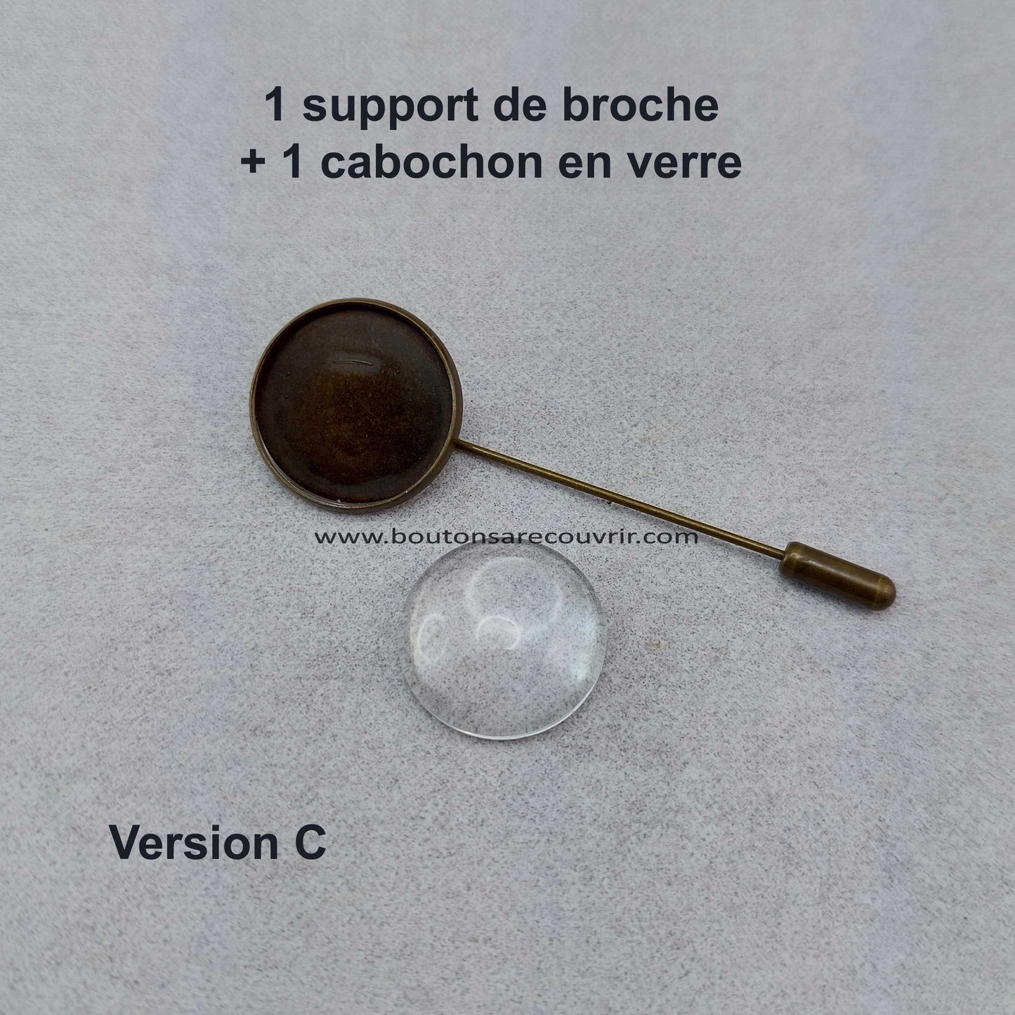 LOUISE | Broche à recouvrir