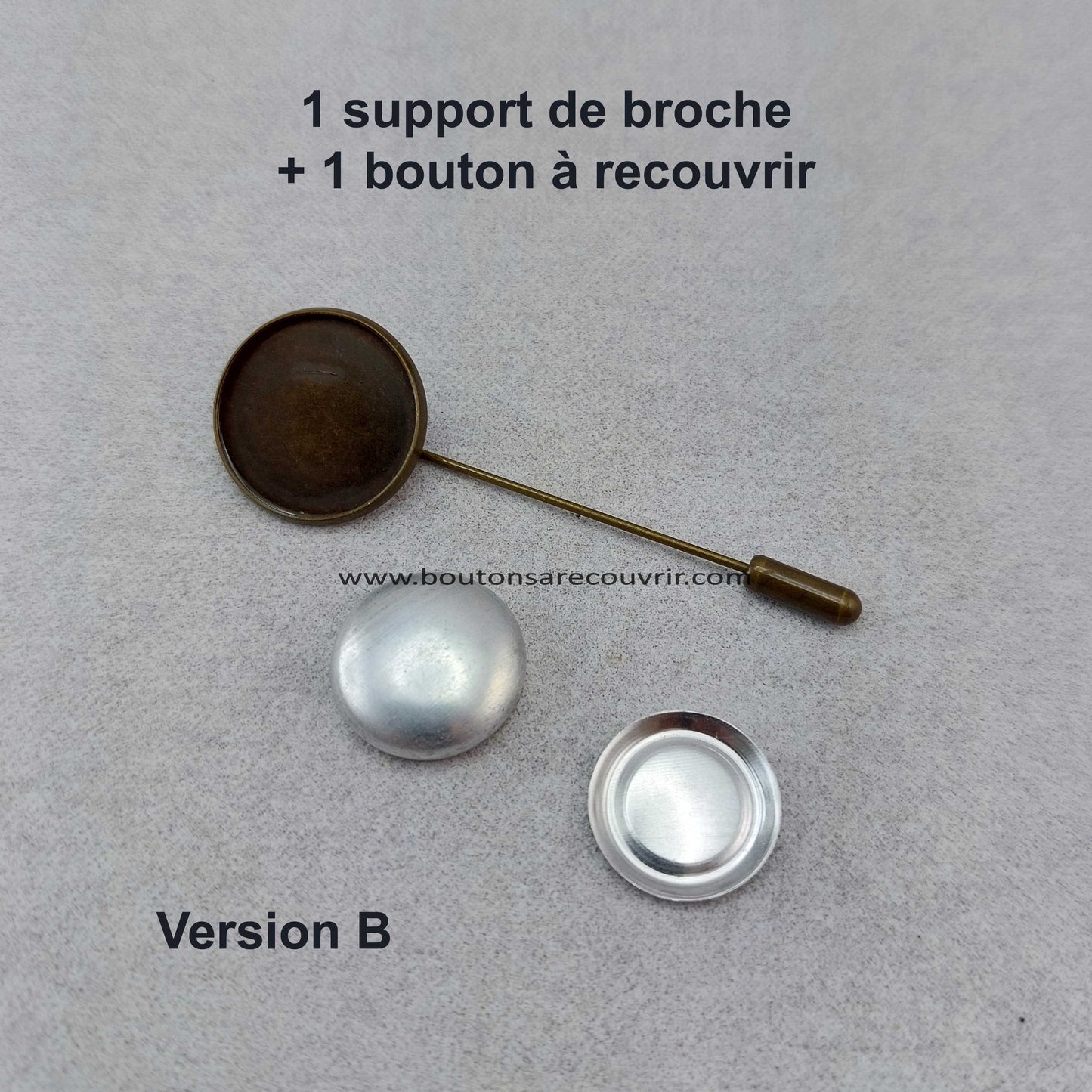 LOUISE | Broche à recouvrir
