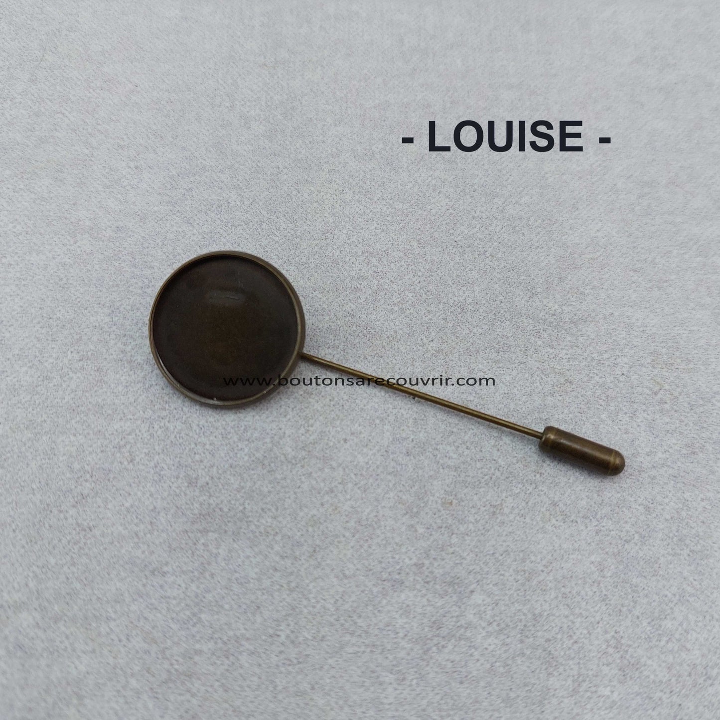 LOUISE | Broche à recouvrir