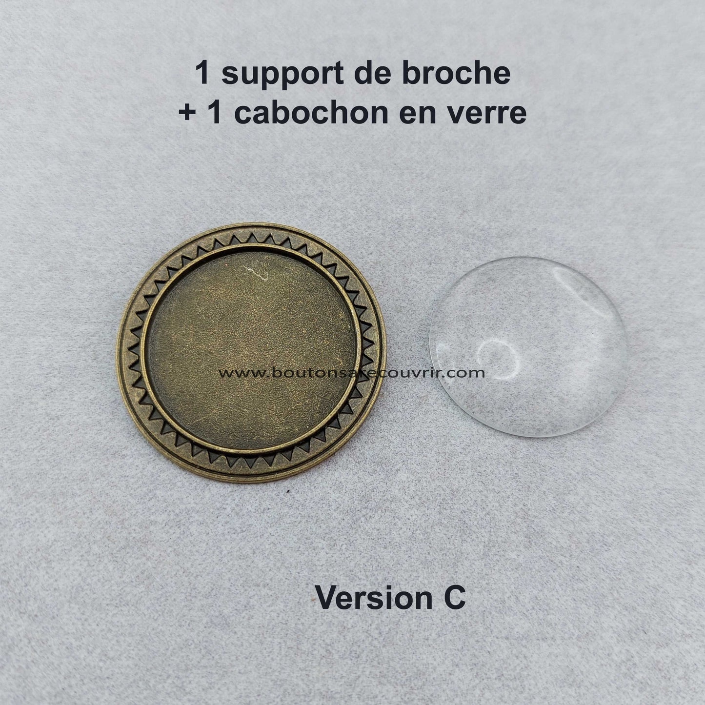 ROYA | Broche à recouvrir