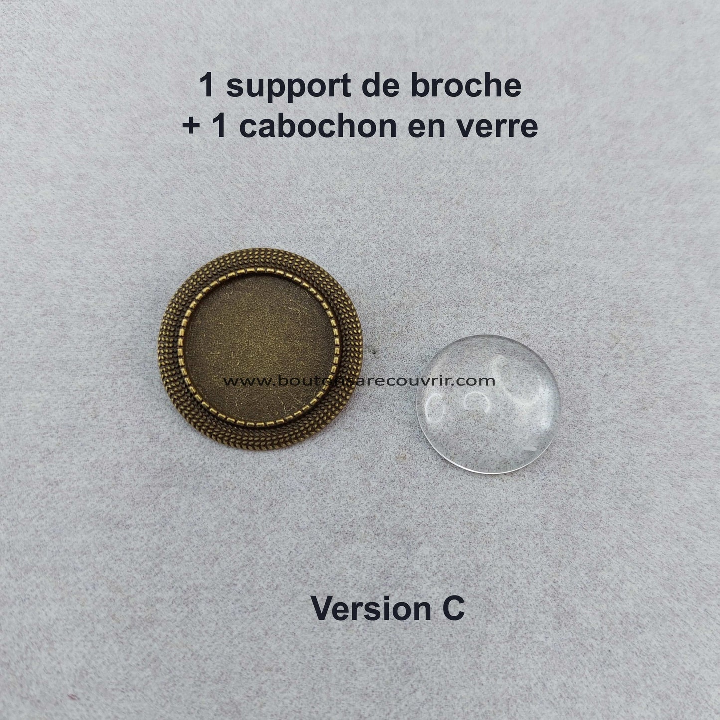 ENYA | Broche à recouvrir 20 mm