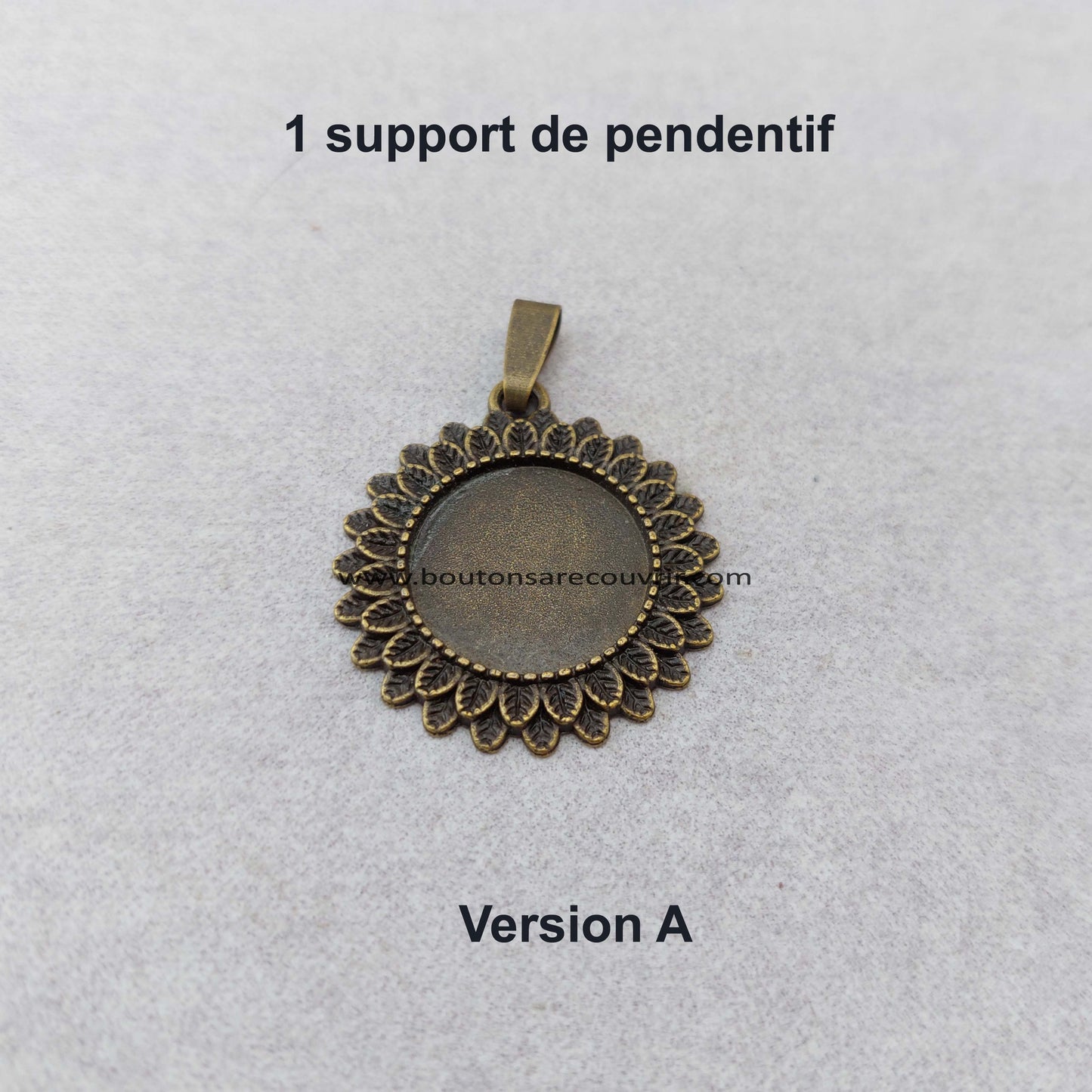 FEUILLE | Pendentif à recouvrir
