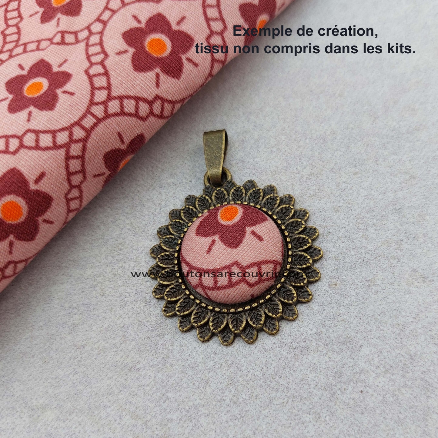 FEUILLE | Pendentif à recouvrir