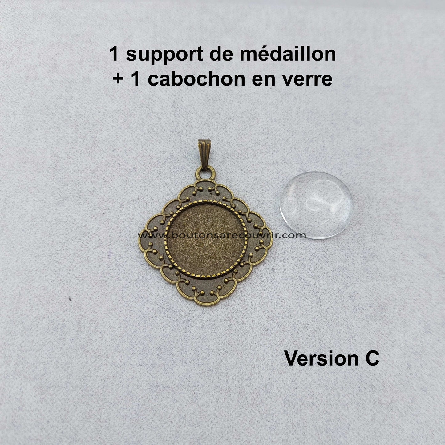 MOLLY - Médaillon à recouvrir