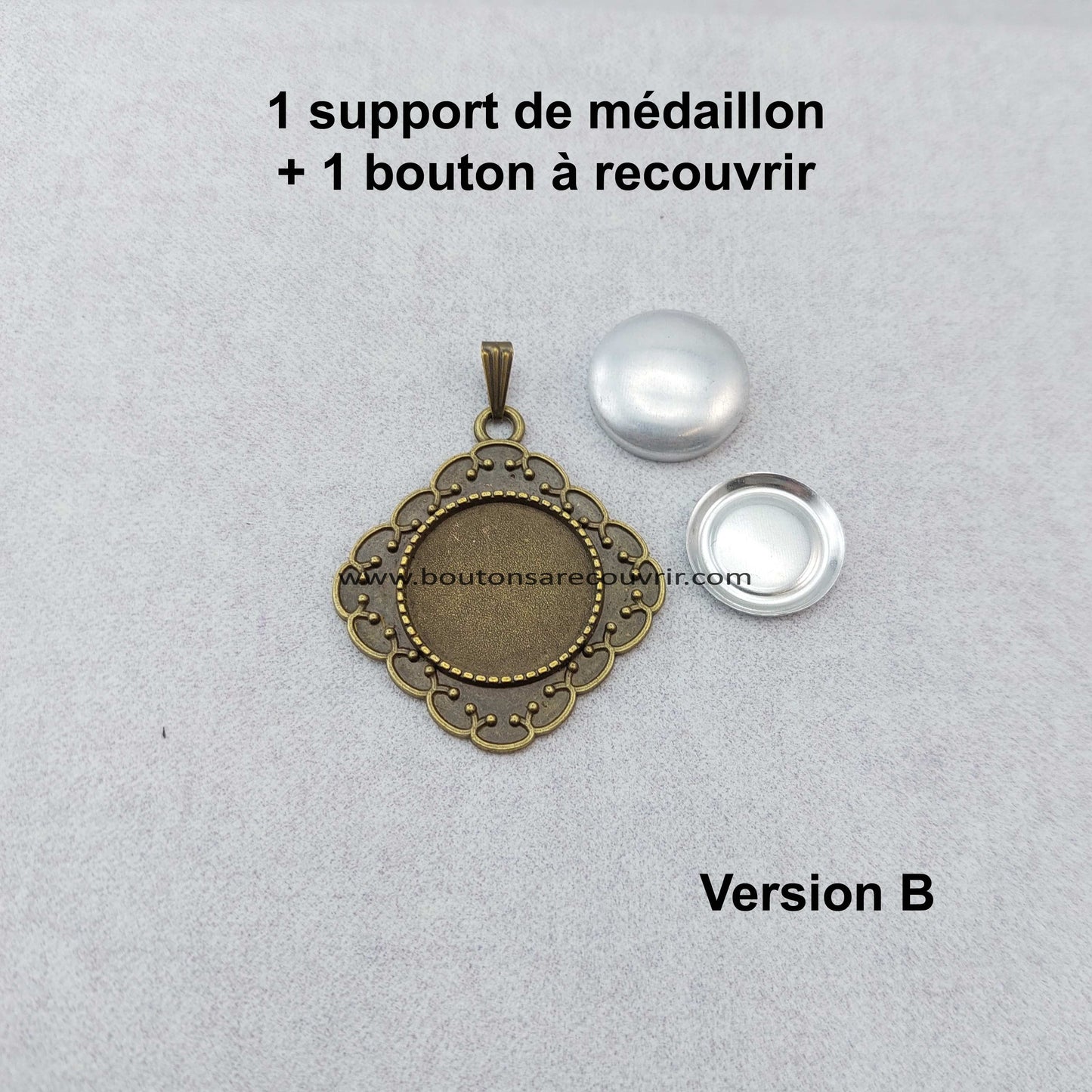 MOLLY - Médaillon à recouvrir