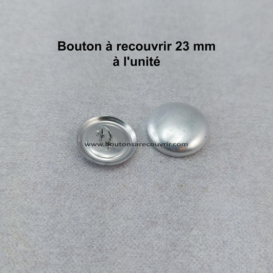 1 bouton à recouvrir 23 mm