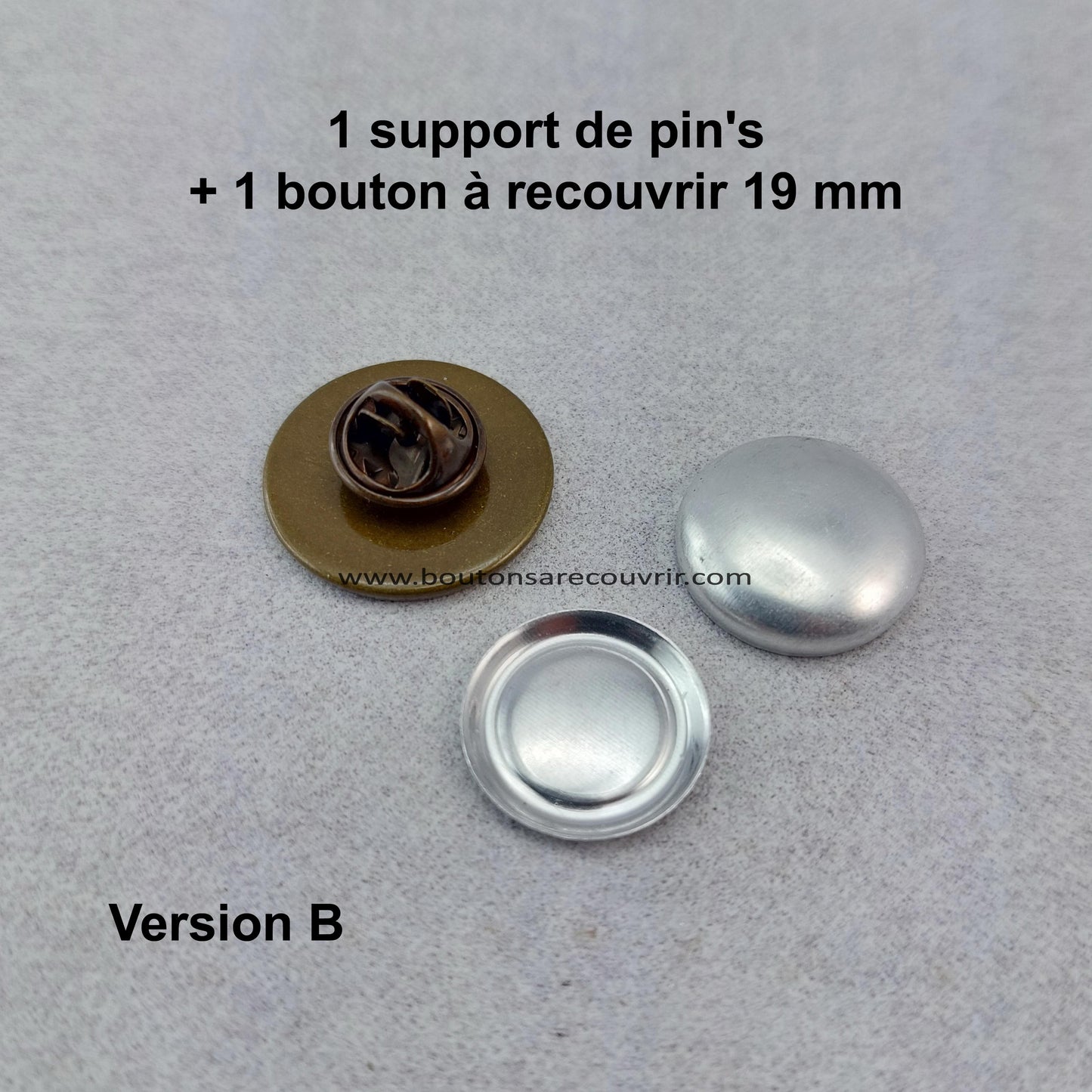LOUISE | Pin's à recouvrir