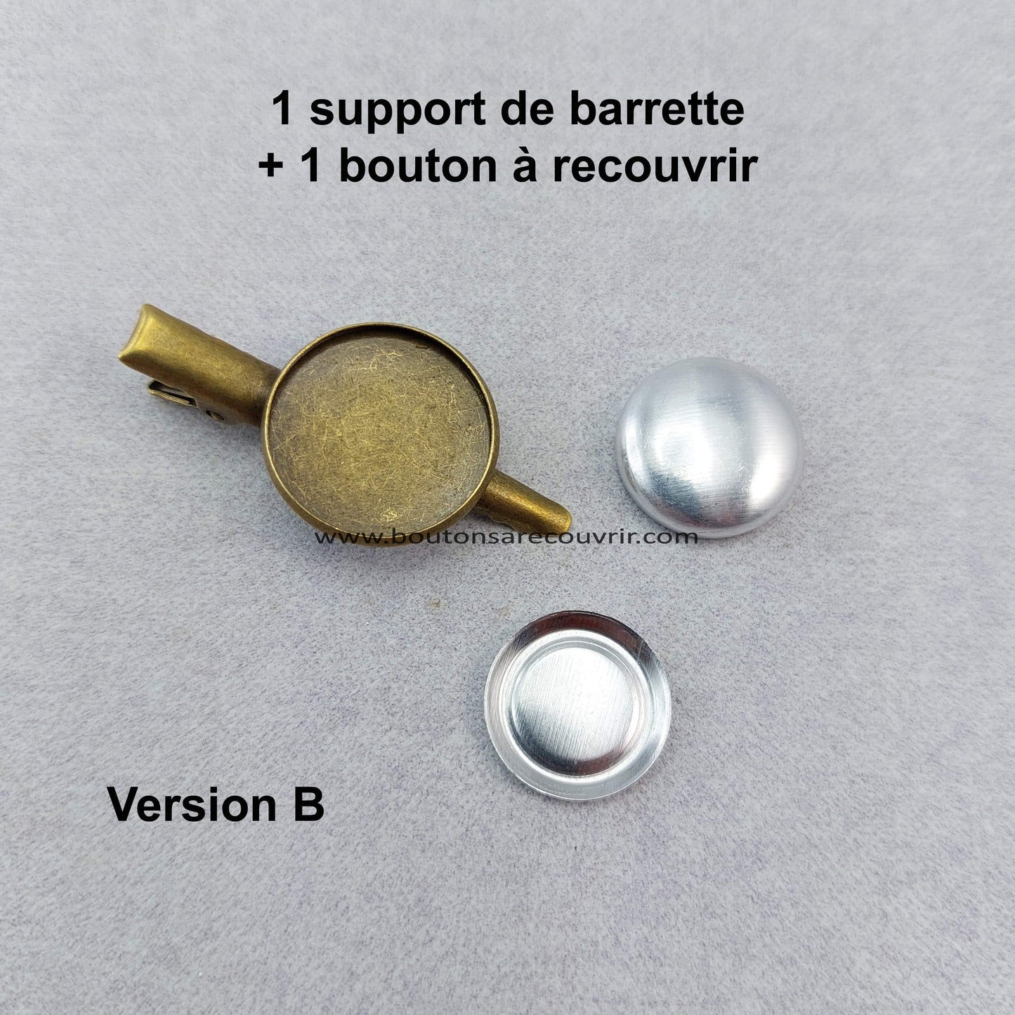 Boutons à recouvrir