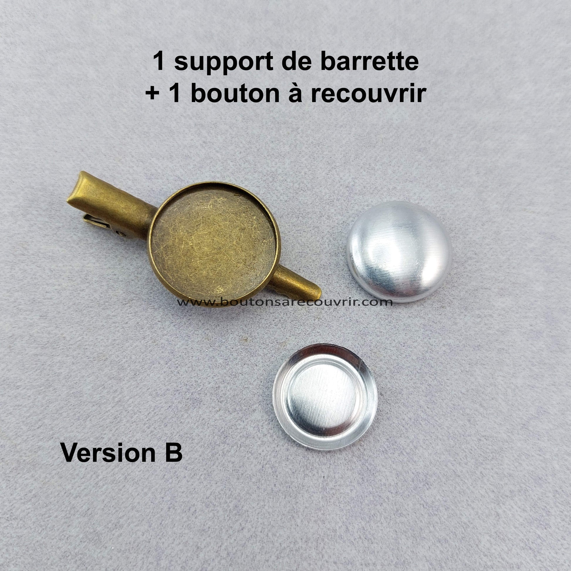 Boutons à recouvrir