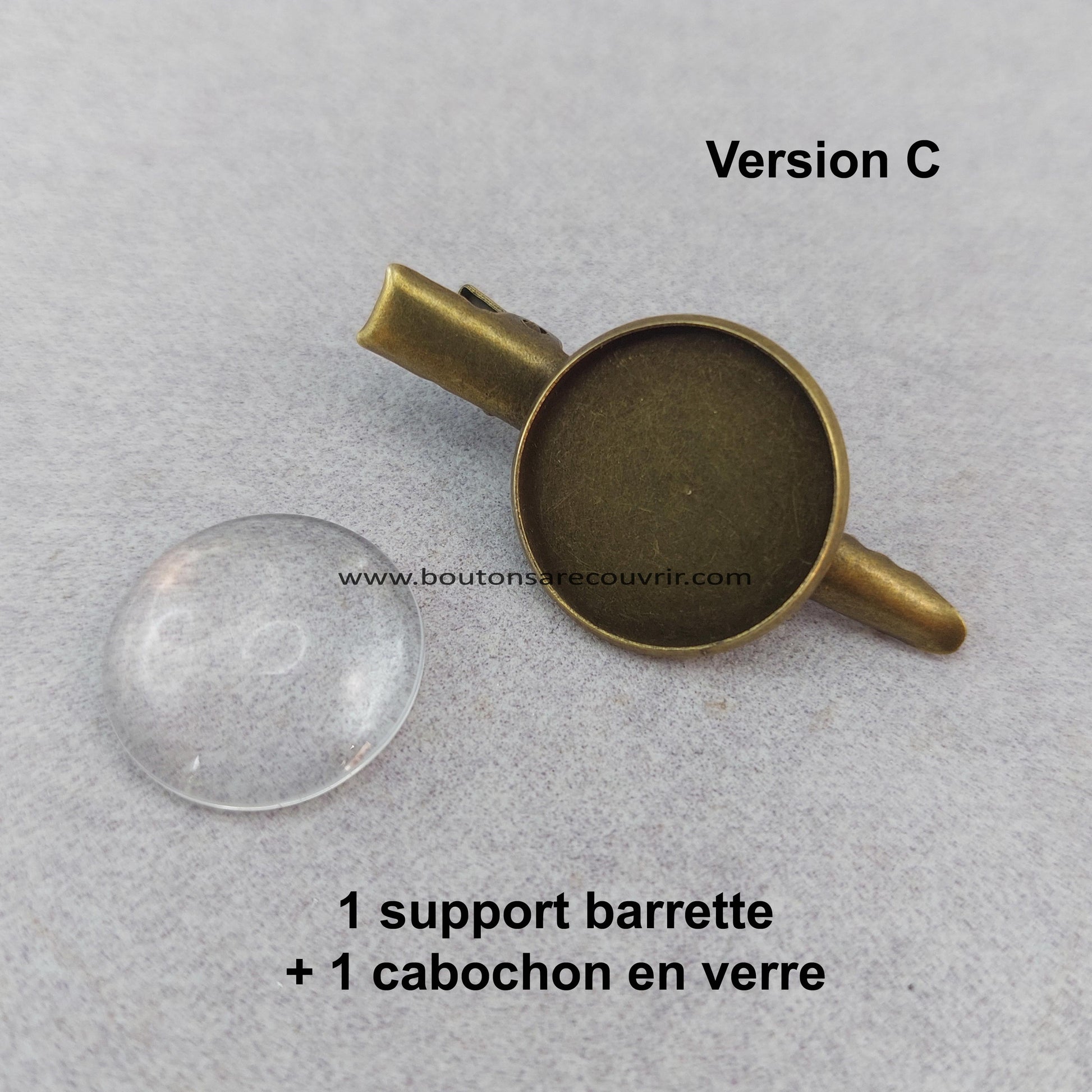 Bouton à recouvrir