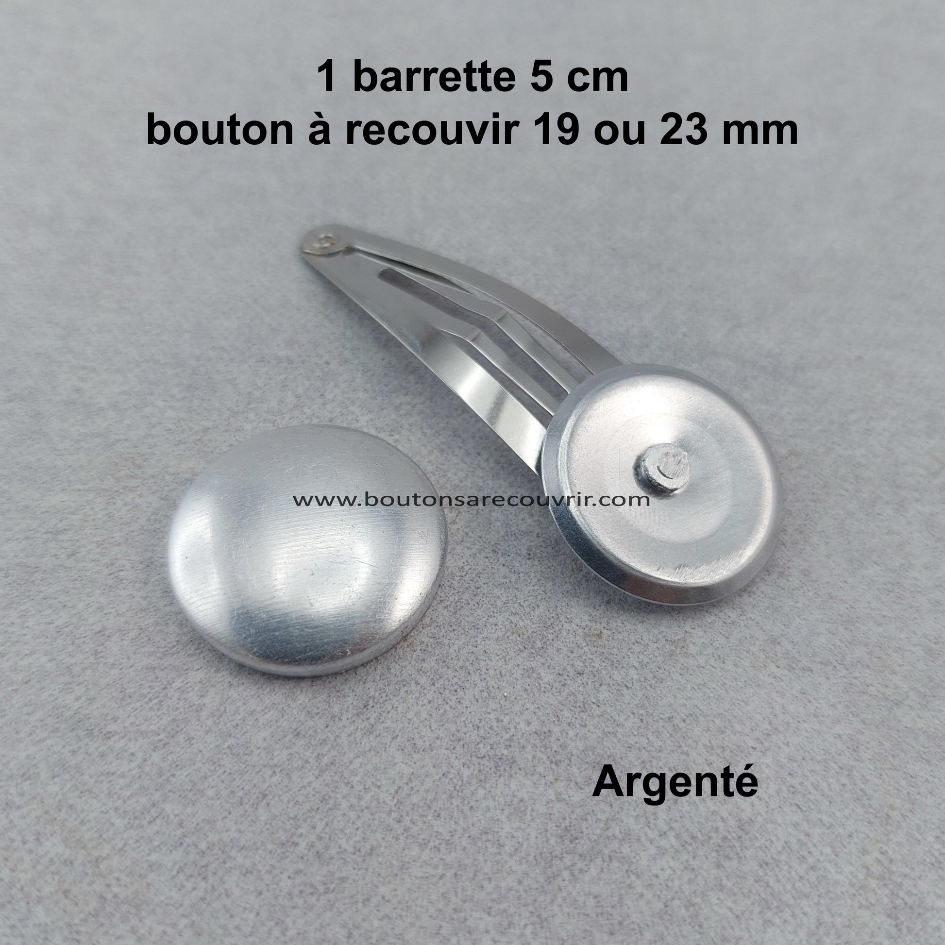 Bouton à recouvrir