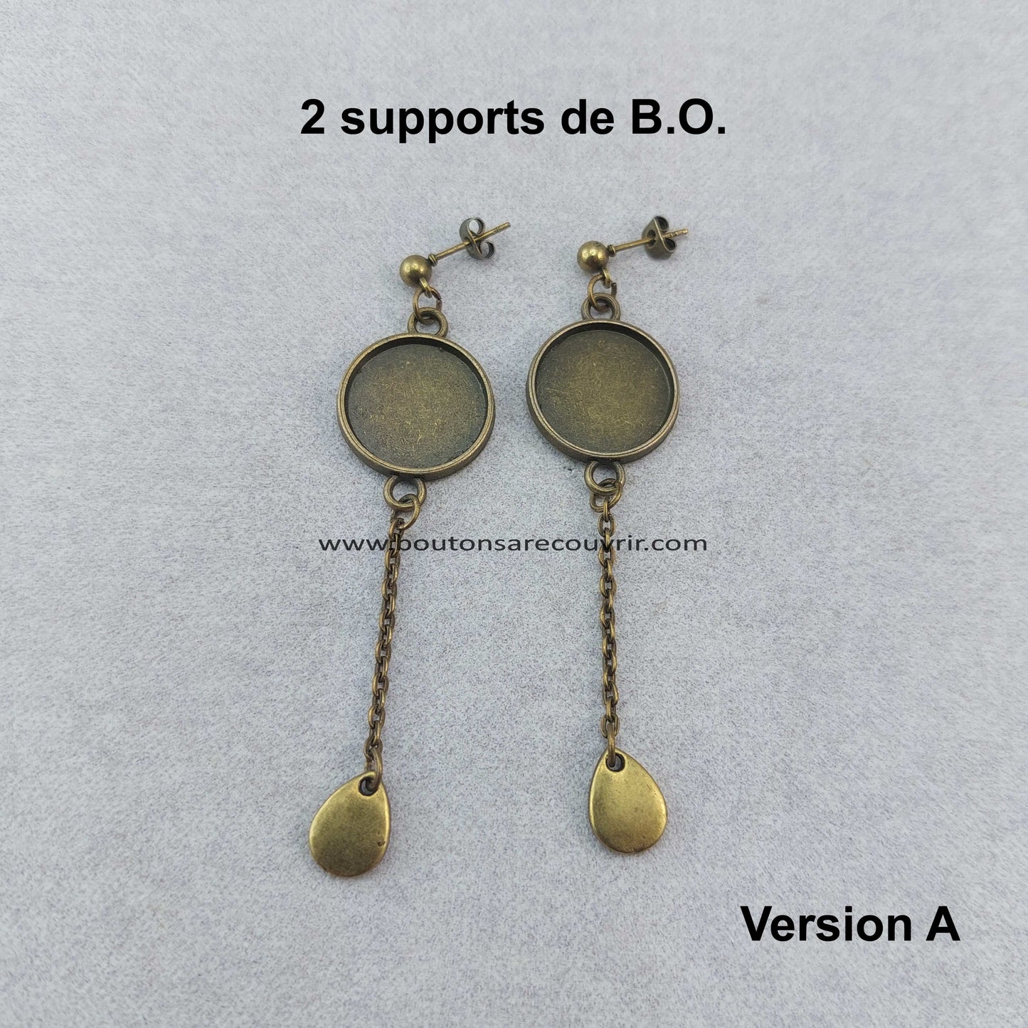 Boutons à recouvrir