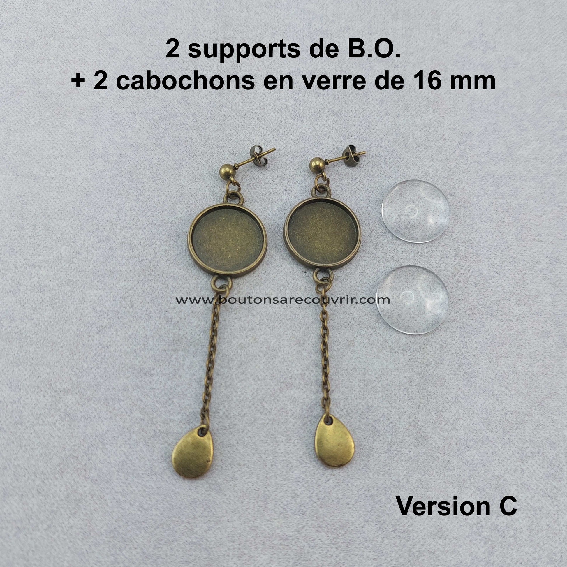 Boutons à recouvrir