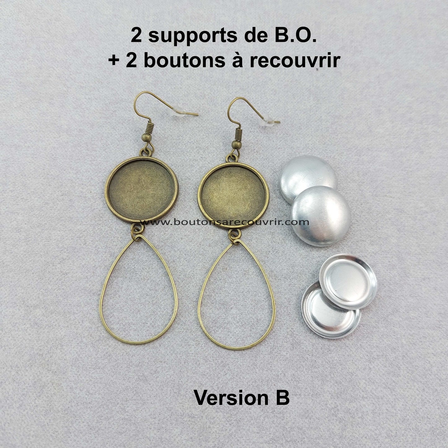 LYCA | Boucles d'oreilles à recouvrir