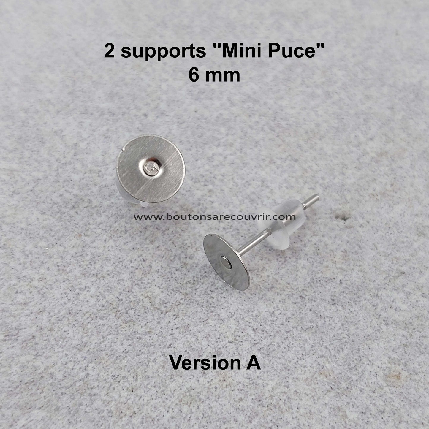 Mini PUCE | Boucles d'oreilles à recouvrir