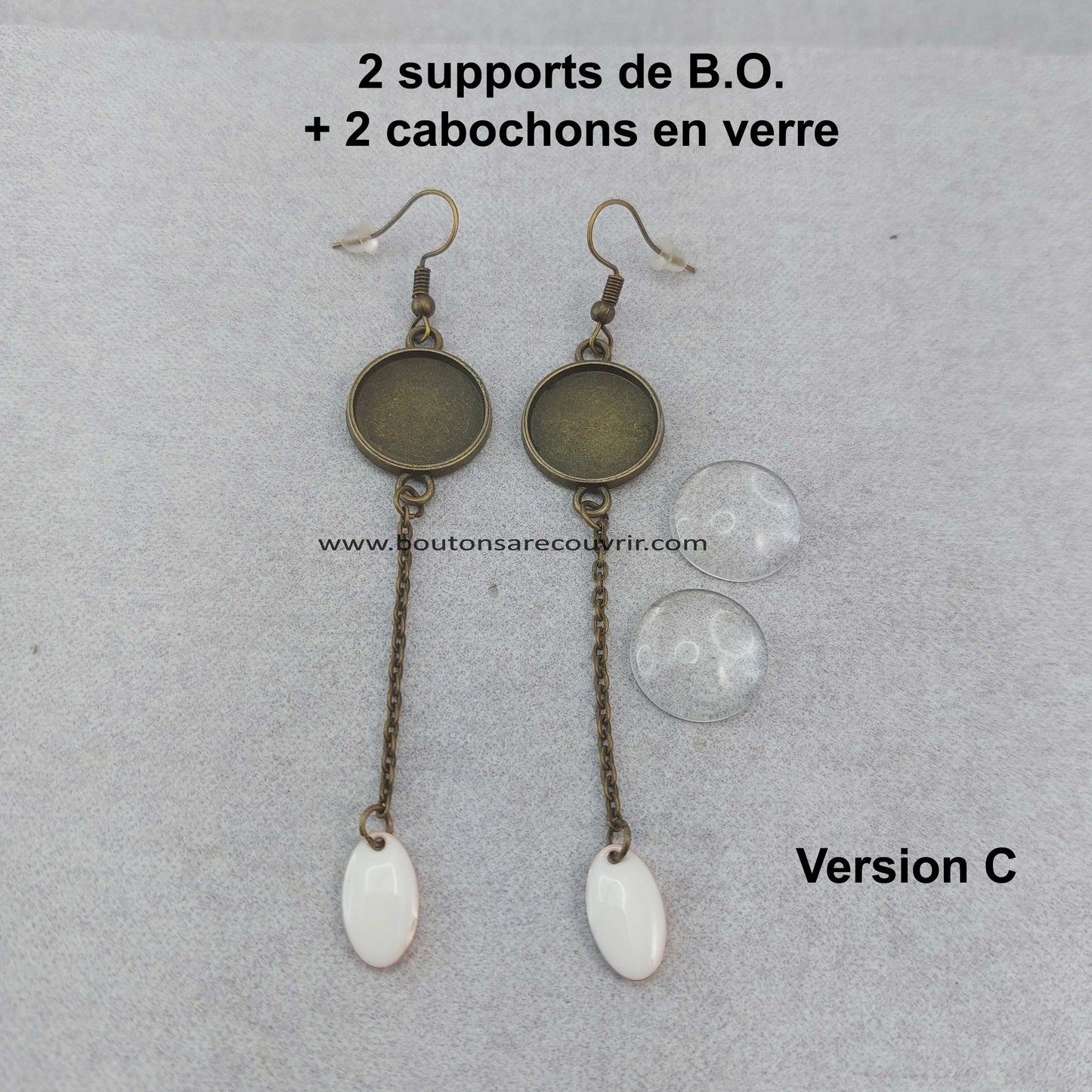 AGORA | Boucles d'oreilles à recouvrir