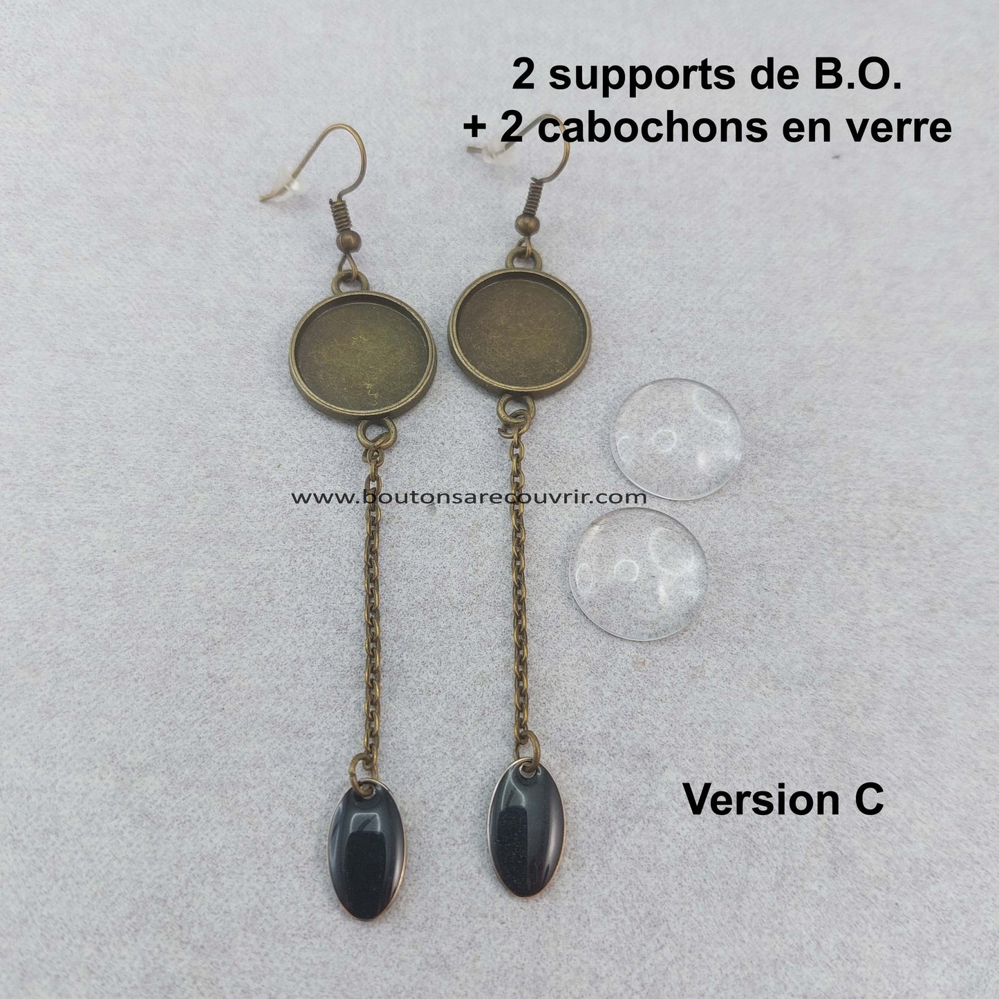 AGORA | Boucles d'oreilles à recouvrir