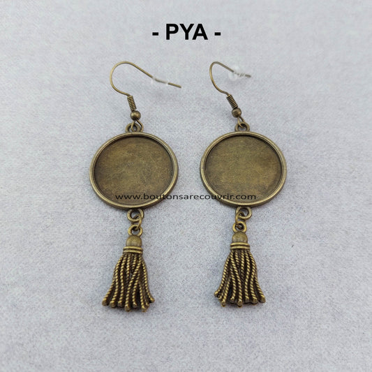 Boucles d'oreilles personnalisables