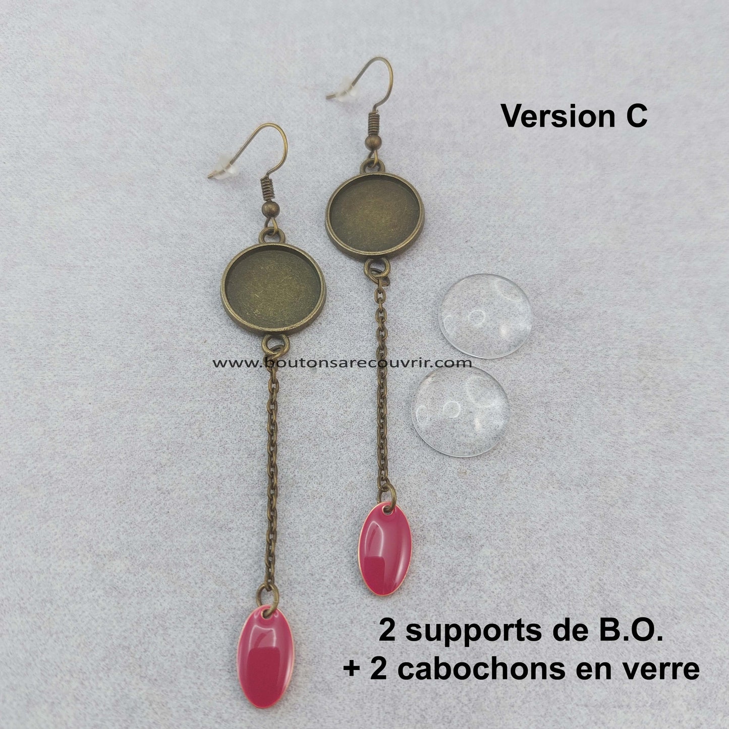 AGORA | Boucles d'oreilles à recouvrir