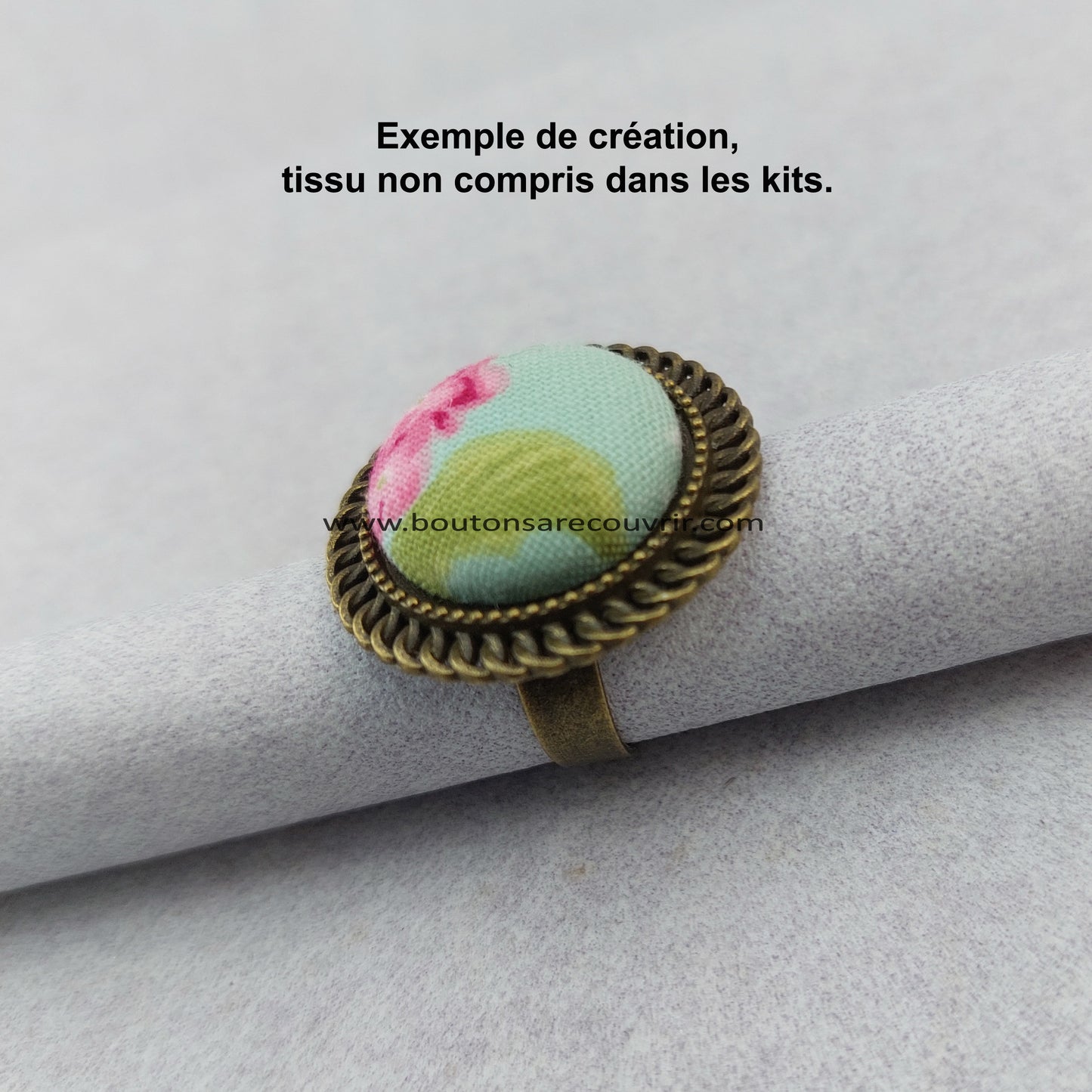 Boutons à recouvrir