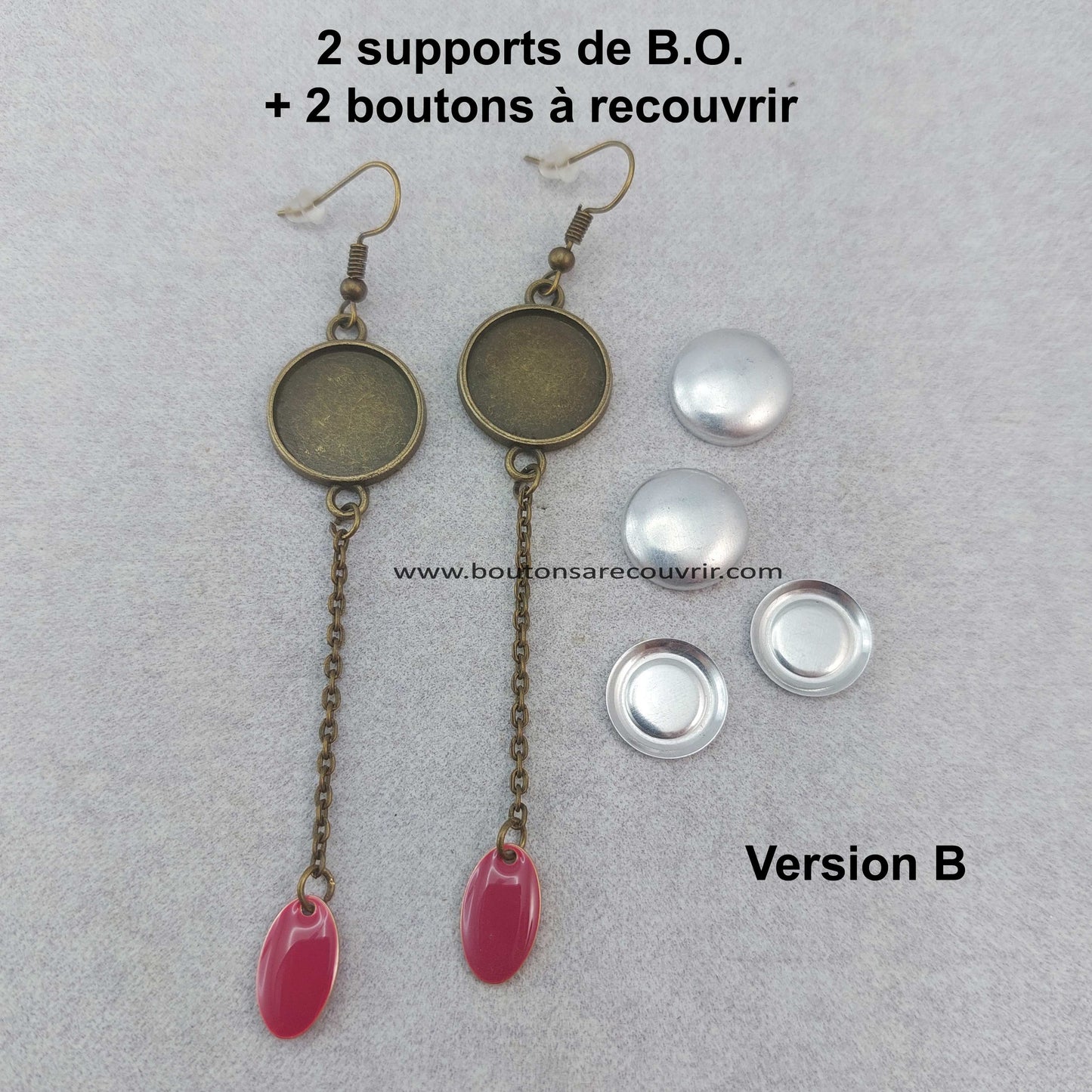 AGORA | Boucles d'oreilles à recouvrir