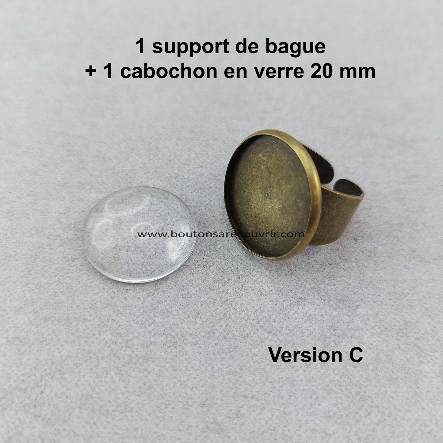 Boutons à recouvrir