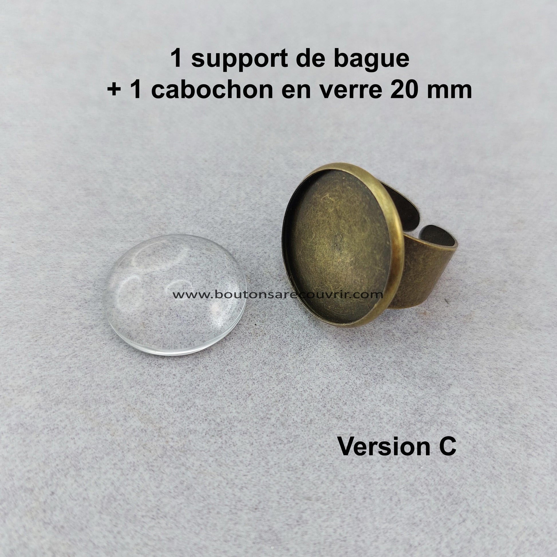 Boutons à recouvrir