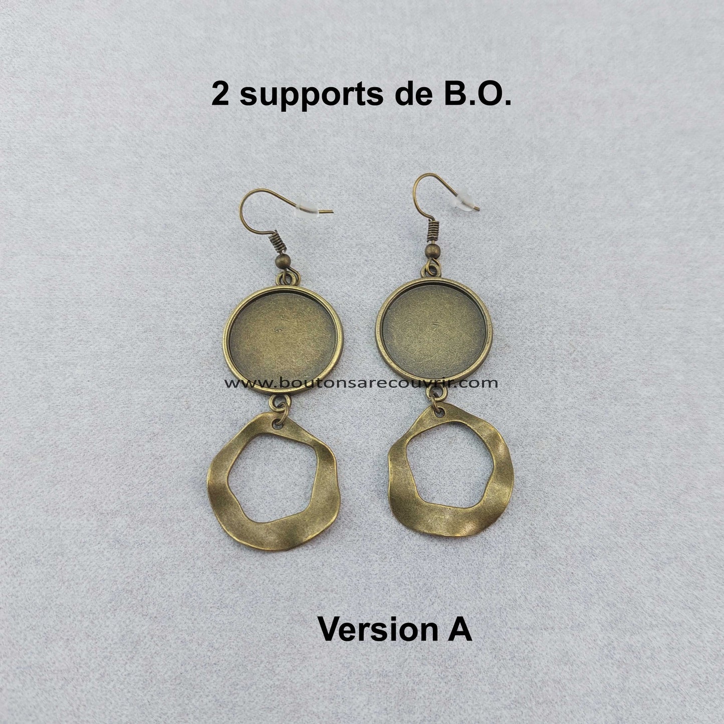 Boucles d'oreilles personnalisables