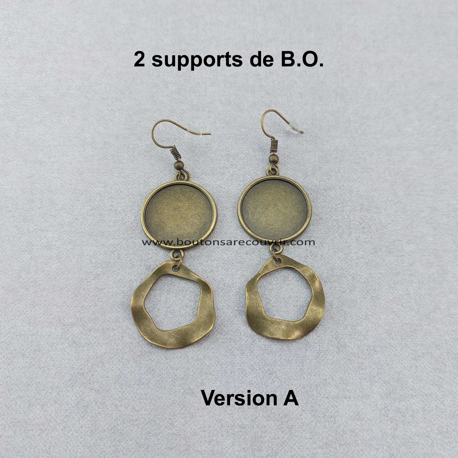 Boucles d'oreilles personnalisables