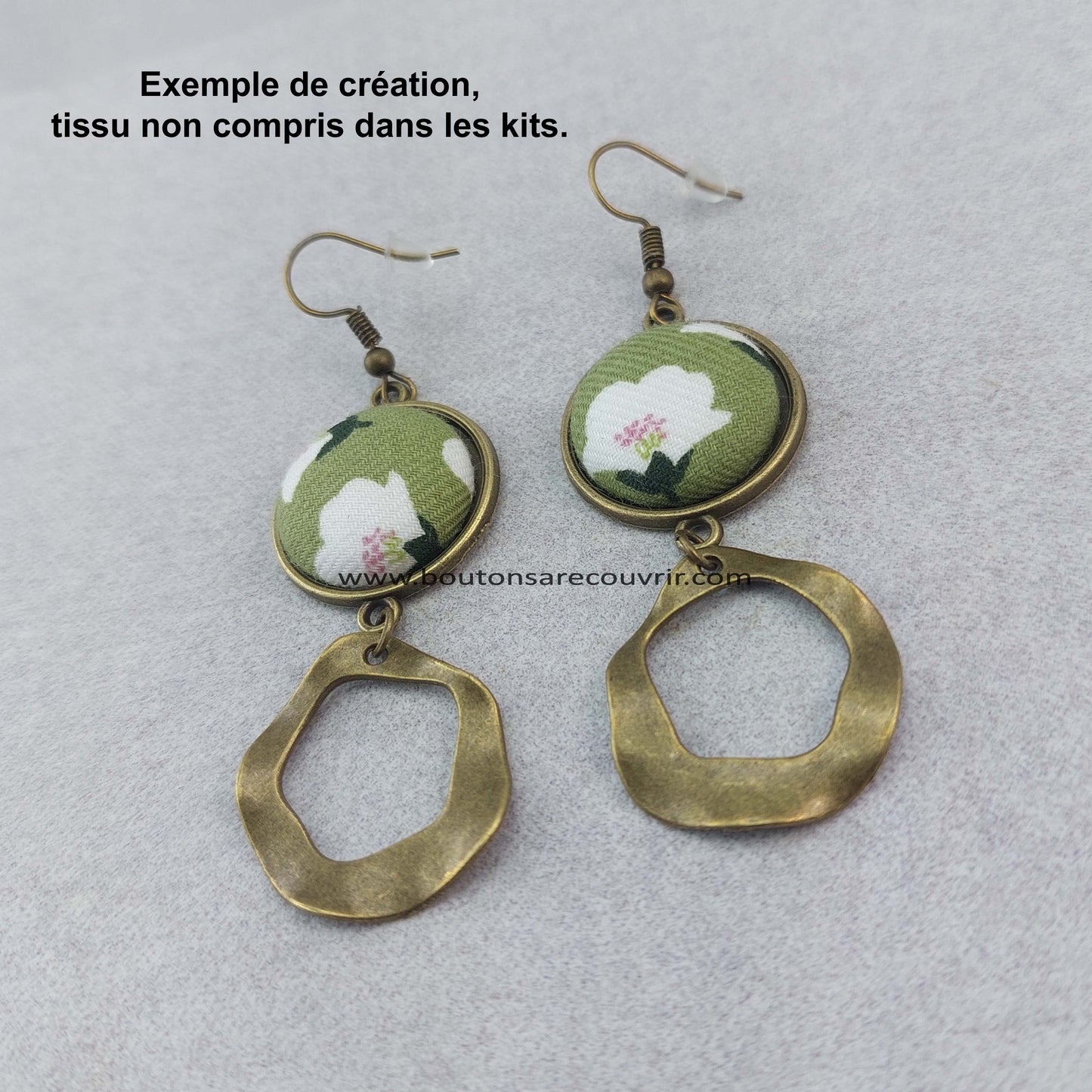 Boutons à recouvrir